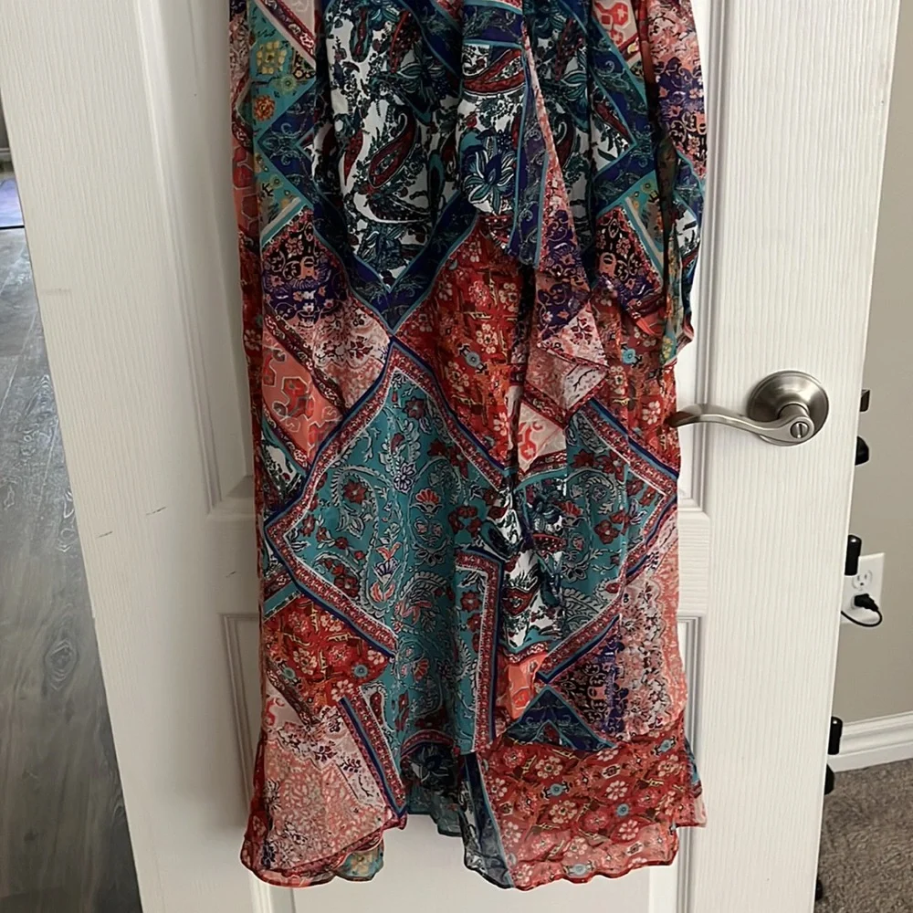 Chiffon Ruffle Multi Dress - Picture 4 of 7